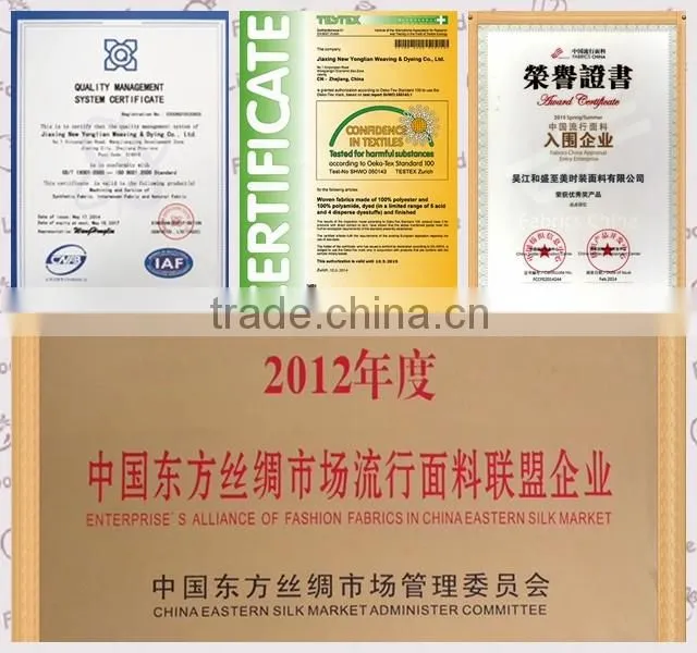 100% polyester stretch fabric polyester Satin Fabric