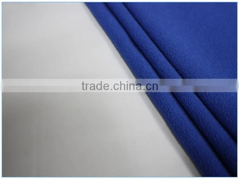 high quality 100% polyester linen look fabric
