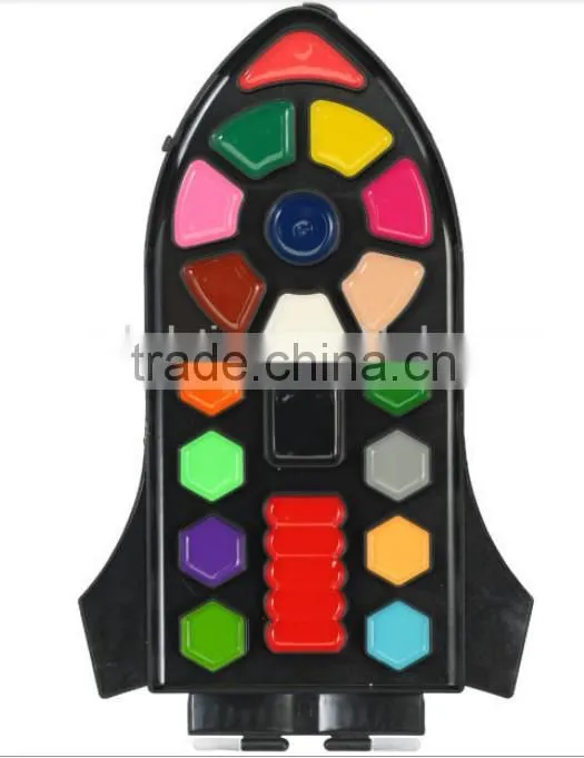 semi dry watercolor paint set
