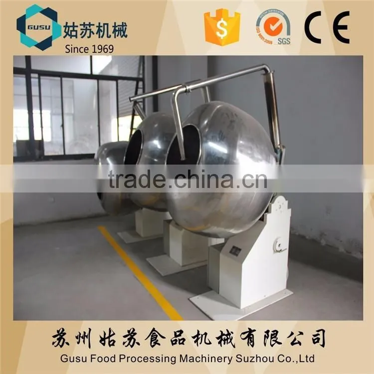commercial chocolate multi function coating machine