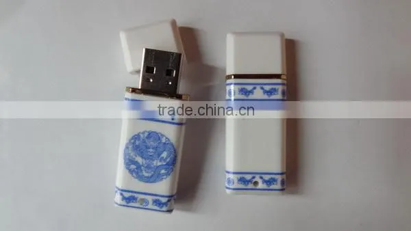 ceramics USB memory stick Porcelain USB pen drive 2GB 4GB 8GB 16GB 128GB