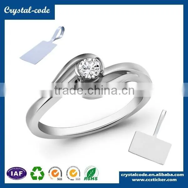 Printing clear round foil price jewelry label