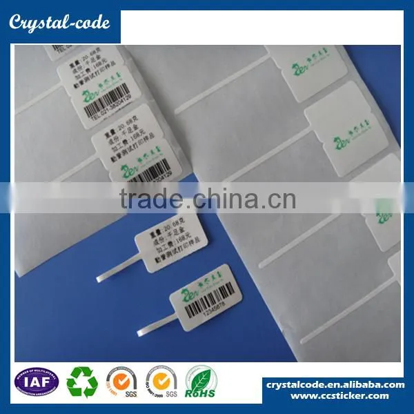 Wholesale fast delivery laminating durable permanent adhesive jewelry label