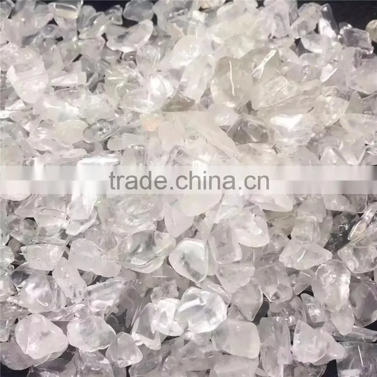 Natural Clear Quartz Crystal Gravel Crystal Macadam Wholesale