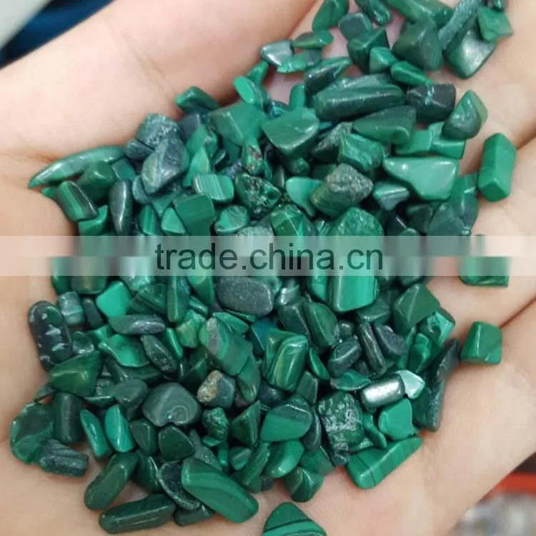 Polished Small Green Malachite Tumble Stones