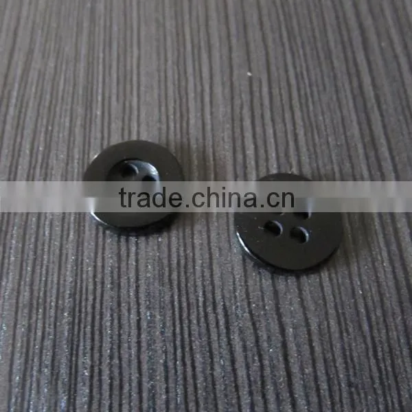 Classical Black Only Garment Resin Button