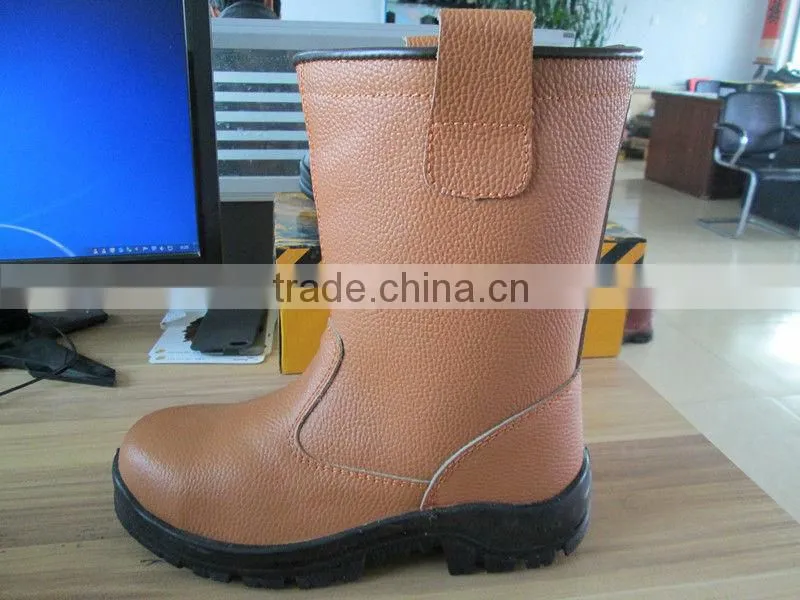 safety footwear manufacture cowskin leather winter safety boots military Safety Boots