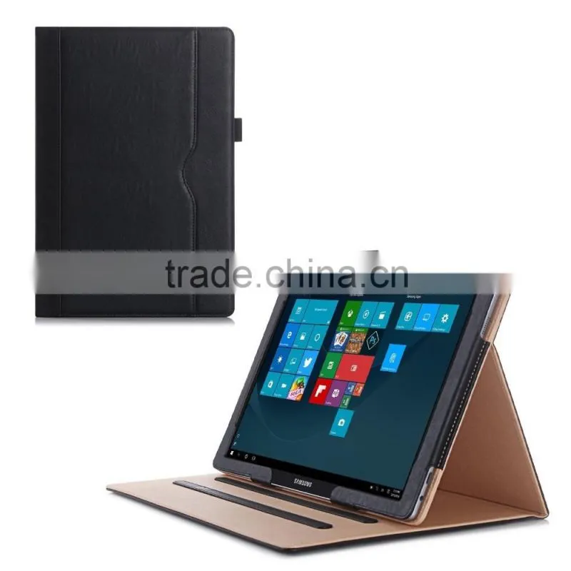 Shenzhen Manufacture high quality leather case cover for Samsung Tab pro S