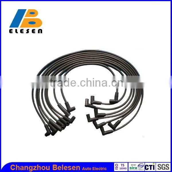 Double silicone perfermance car sparks plug cable for USA cars