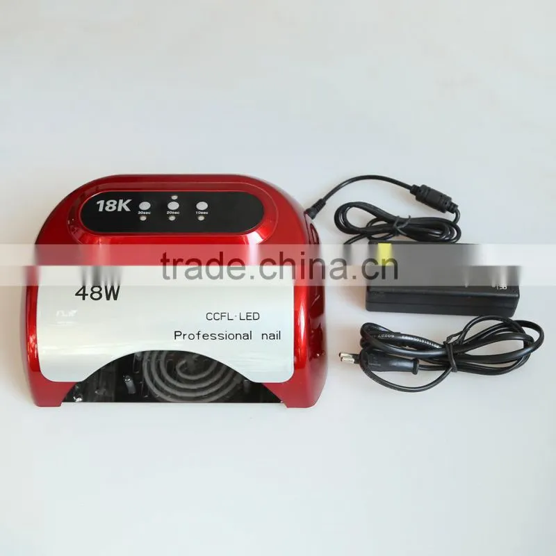 Jake recommend 48w ccfl LED/UV lamp,nail art uv lamp 100-260v