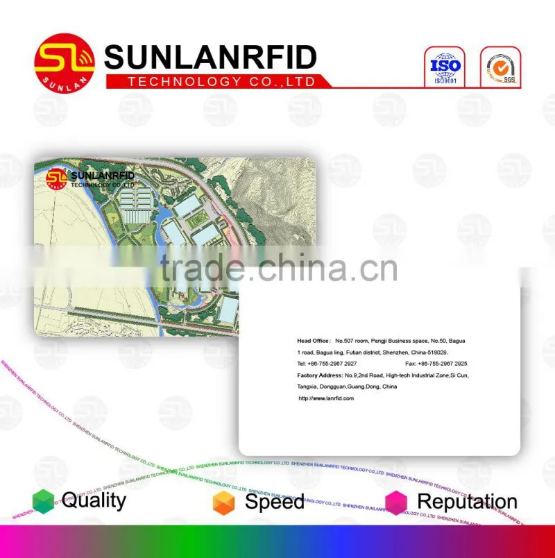 Good Price High Insurance UV Coating PET 13.56 Mhz RFID Blocking Card