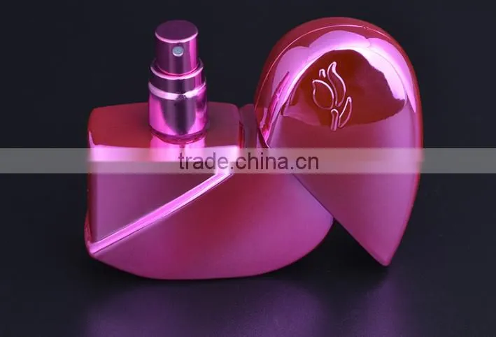 20 ml cosmetics spray bottle High-end portable perfume bottles Toner packaging glass bottle Love with small spray bottle
