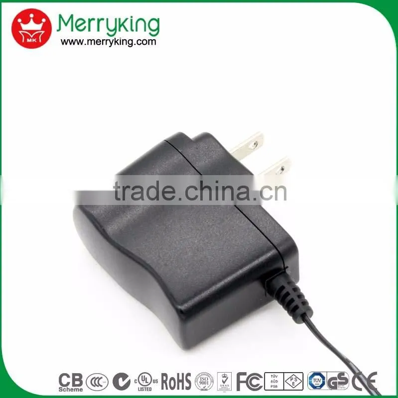 Moderate price 6v 1000ma ac dc adapter for US JP with UL cUL FCC PSE, DOE VI compliant