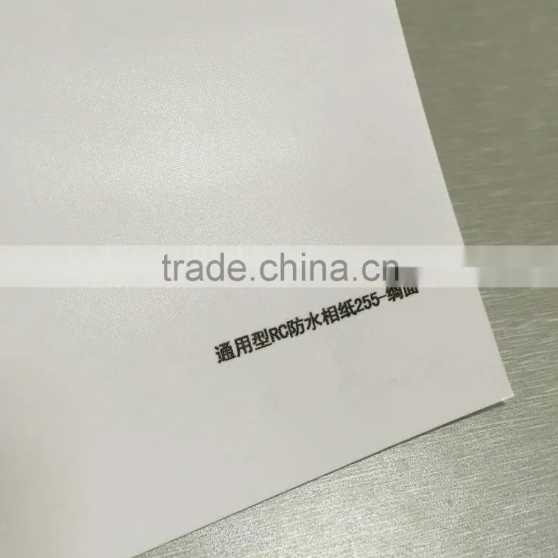 Waterproof Satin Surface Finishing RC Photo Paper