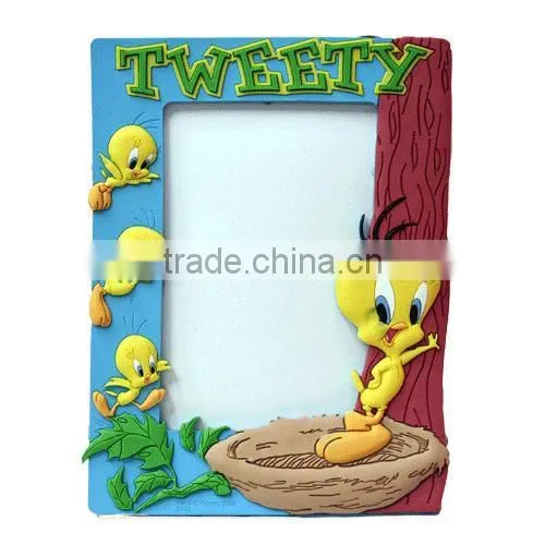 Cheap soft pvc sixy photo picture frames factory
