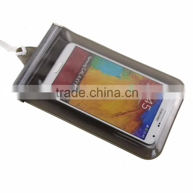 Universal mobile phone Waterproof bag, Waterproof Case with Touch Responsive Transparent Screen Protector