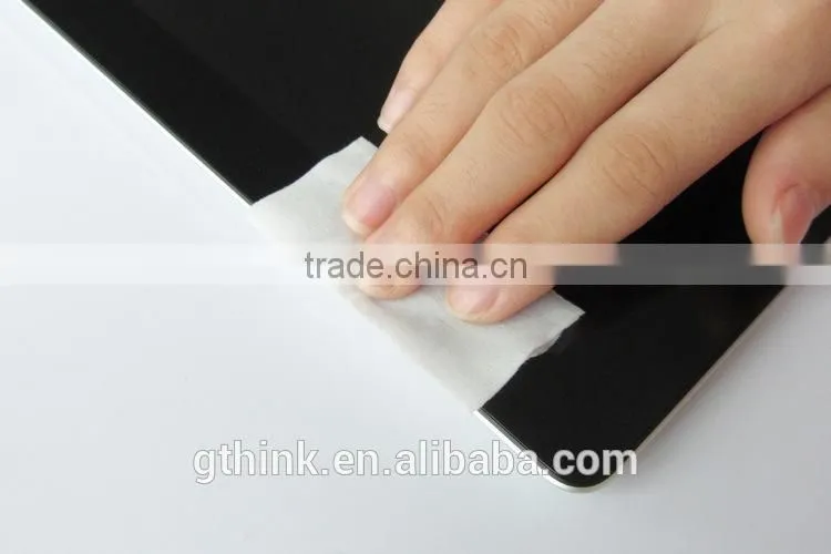 Mobile phone screen cleaning tools cleaner cloth with alcohol