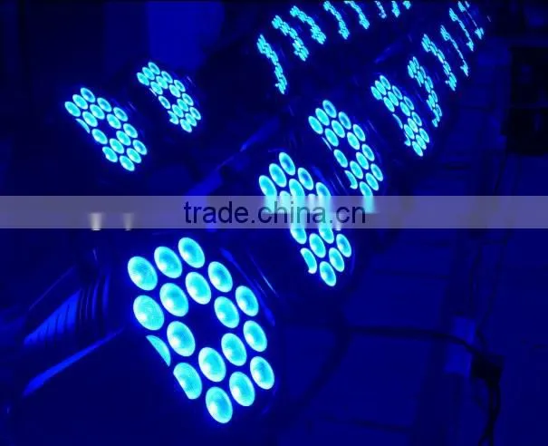 HOT Sell 18pcs 10w RGBW led par light/ RGBW 4in1 led par light