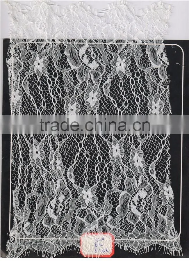 Wholesale New Fancy 20cm 100% Nylon Elastic Eyelash Lace Trim