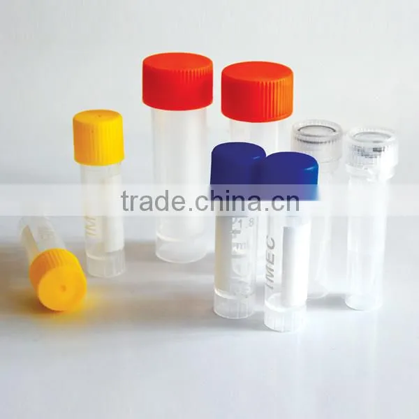 blue cap mould printing cryo tube 5ml