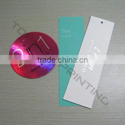 China Direct Sale Fahsion Hang Tag for Garment in 2012