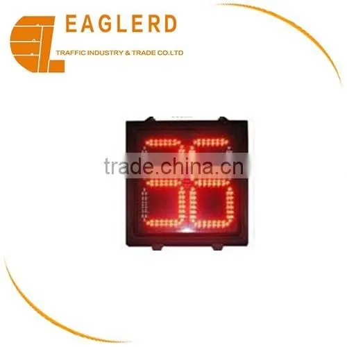 LED pedestrian light with countdown timer