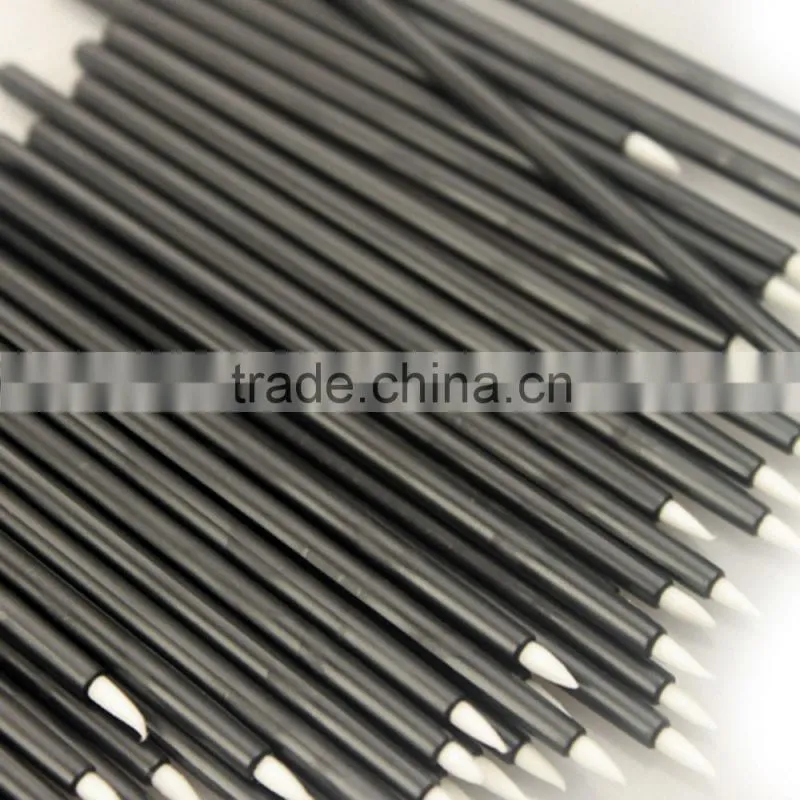 50Pcs Disposable Eyeliner Cosmetic Eye Liner Brush Makeup Tool Short Handle