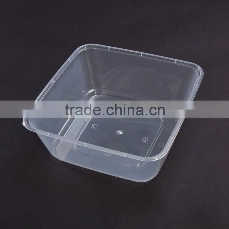 SM6-3104 750ml Plastic Food box Outdoor picnic food storage container PP Tableware lunch box