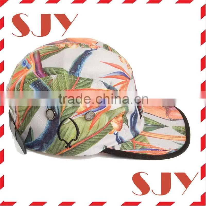 Flat brim snpabck vintage crown company name hat