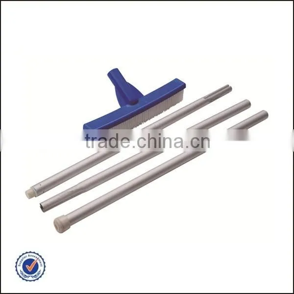 18" Aluminum back pool bristle brush head with Aluminum back