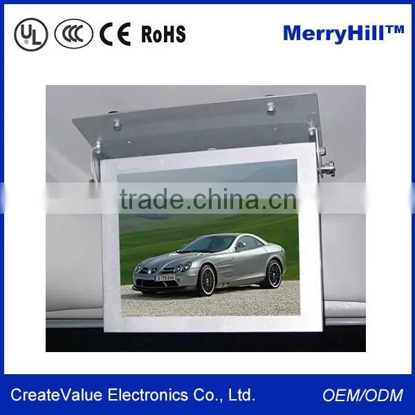 LCD Video Screen 10" 12" 15" 17" 19" 22" Roof/Ceiling Mounting Car Monitor