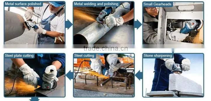 Different size of the diamond grinding cup wheel for carbide