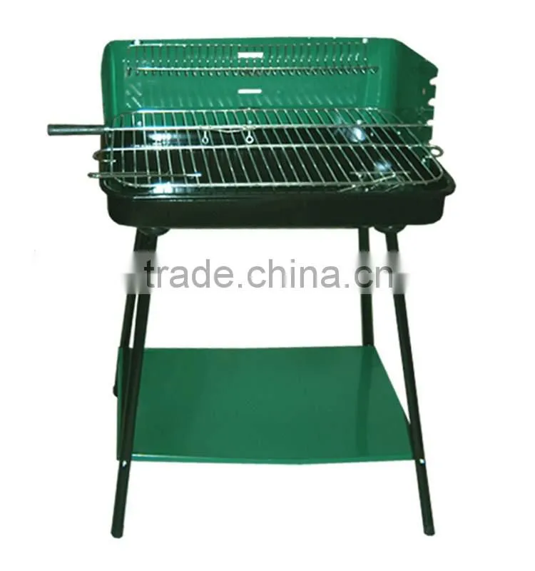 Steel Folding Barbecue Grill Large Durable Charbroiler Oven Free Shipping