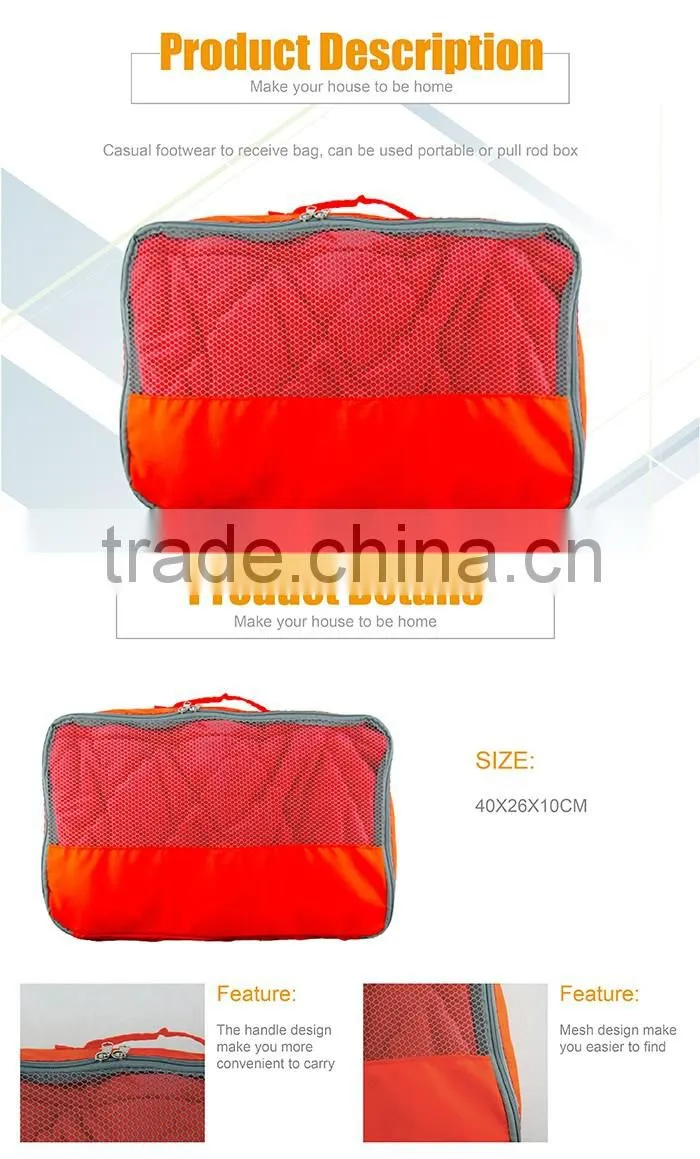 Durable easy operation multifunctional polyester small packing cube