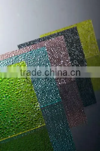 JIAISDA embossed corrugated polycarbonate sheet,embossed polycarbonate sheet,pc embossed sheet