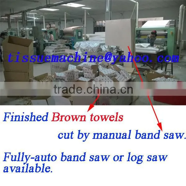 German Italy Design 4800 Piece per Minute Laminated Automatic High Speed Hand Towel Machine