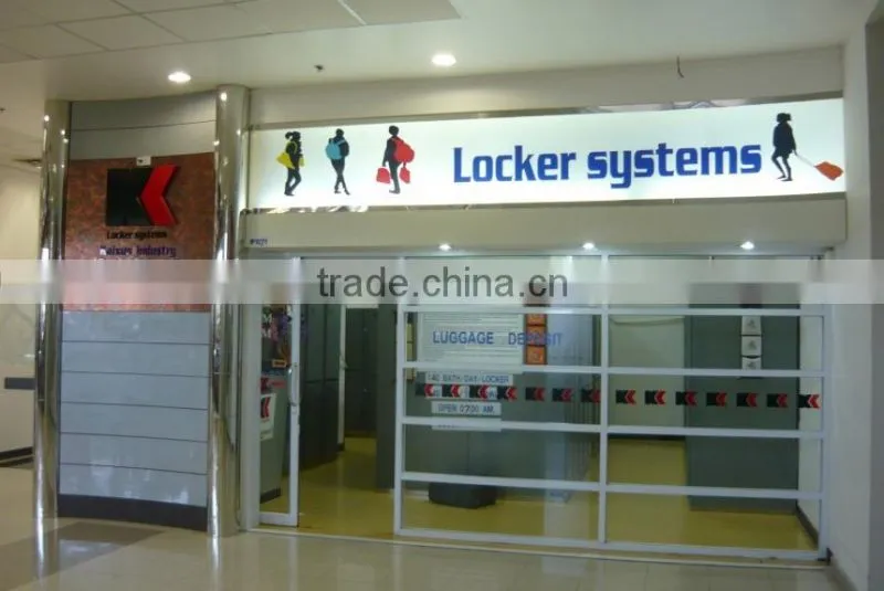 luggage electronic locker system,airport