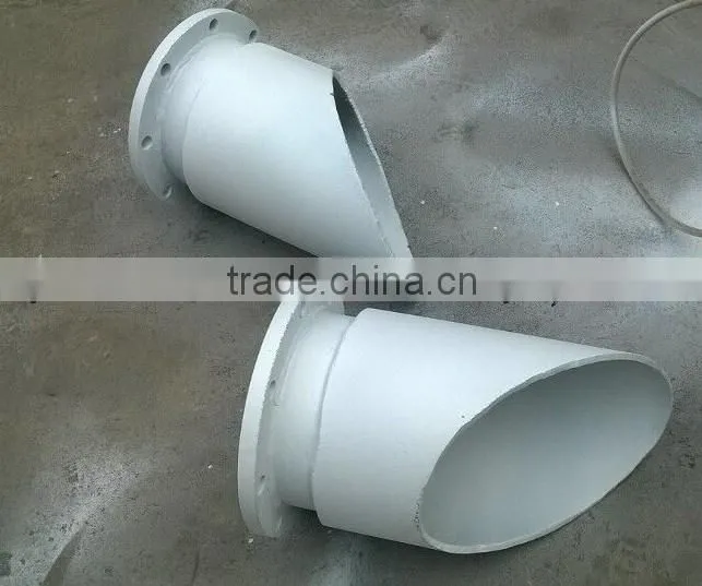 Alumina Ceramic Lined Pipe, Beveled Ceremic Lined Tube