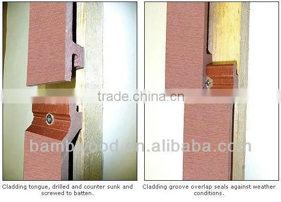 Hot Sales!!! Outdoor WPC wood plastic composite decking flooring WPC wall panel