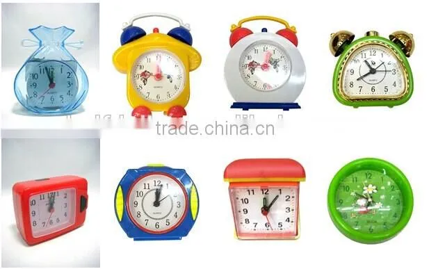 Square Plastic Desk Clock