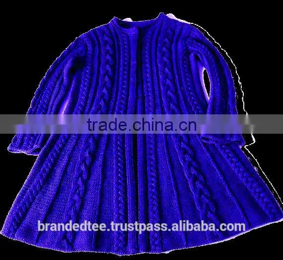hand knitted sweater HOT DESIGN MANY COLOR cabel custom made