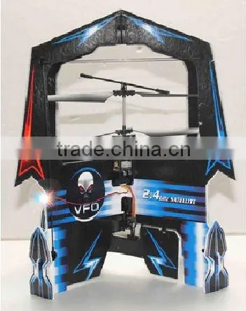 !2.4G 4CH INDOOR AND OUTDOOR 3D RC UFO WITH LIGHT aircraft remote control rc flying ufo