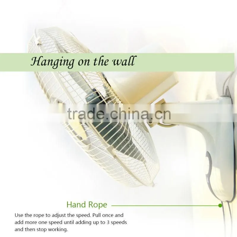 Industrial Wall Mounted Fan Cheap Wall Fan Wall Mount Oscillating Fan Wall Fan 30cm