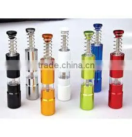 colorful Alunium manual pepper mill