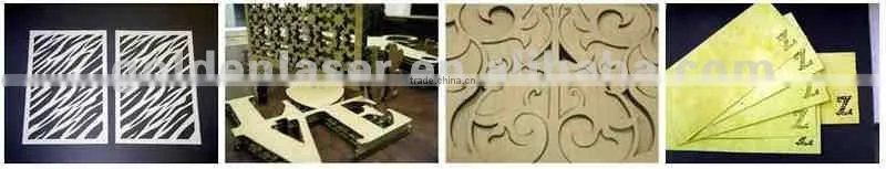 MDF Wood Paper Plexiglass Acrylic Laser Cutting Machine with Price