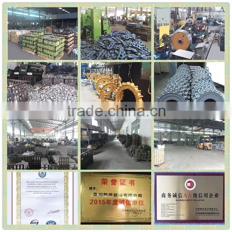 Kainuo many brand type excavator track roller road wheel for caterpilar excavating machine