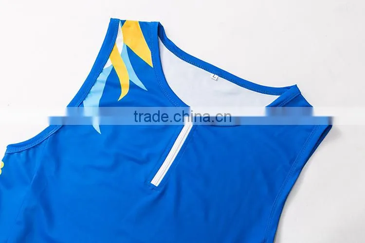 custom sublimation netball apparel dress shirt bodysuit 100% polyester