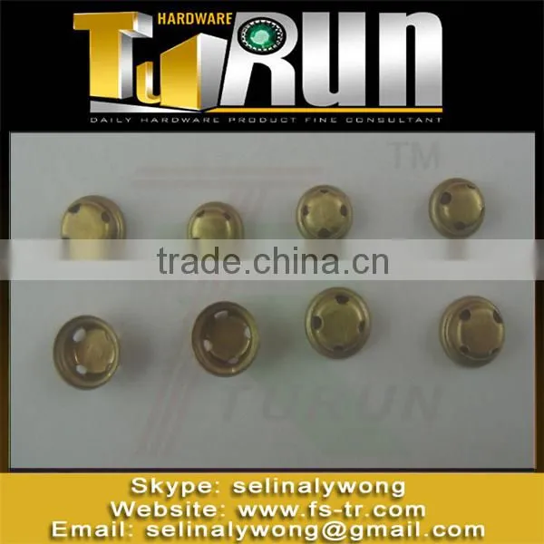 High precision good quality fashion brass button