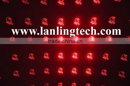 Red animation twinkling laser Disco/DJ show lighting
