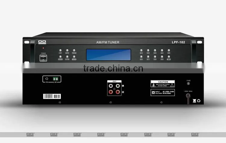 Factory High Quality AM/FM Tuner Radio System with VFD screen Quartz-Lock Technology
